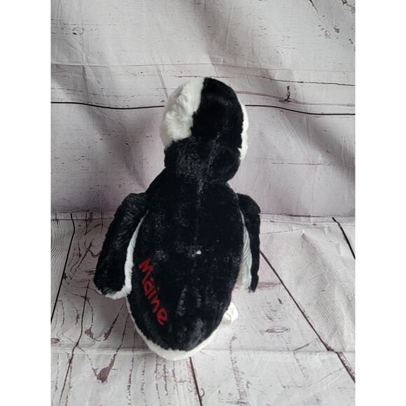 Petting Zoo SOFT PUFFIN BIRD 12inch Plush STUFFED ANIMAL Toy Maine Plush - Picture 5 of 8
